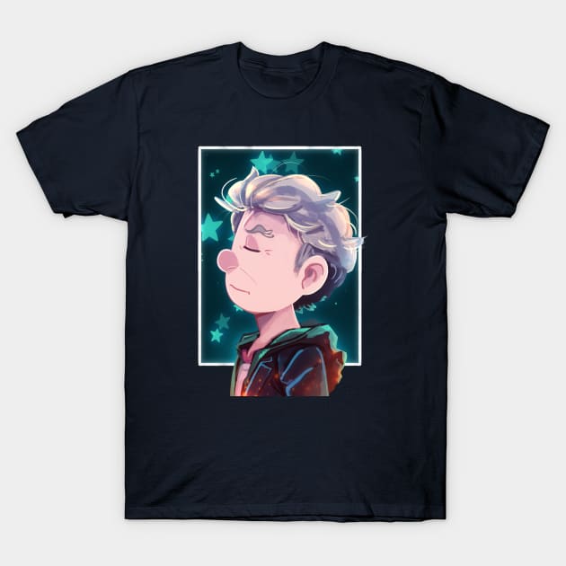 12th Doctor and Stars T-Shirt by staypee